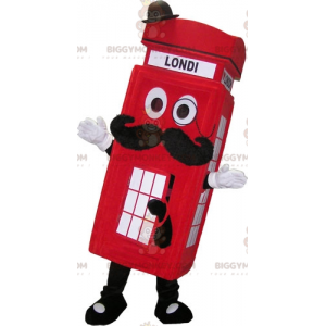 London Telephone Booth BIGGYMONKEY™ Mascot Costume. London