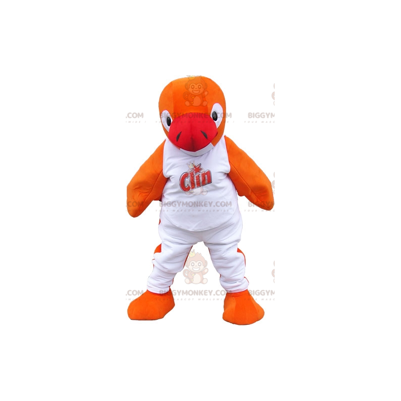 Orange Fish BIGGYMONKEY™ Mascot Costume. BIGGYMONKEY™ Sea Lion