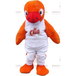 Orange Fish BIGGYMONKEY™ Mascot Costume. BIGGYMONKEY™ Sea Lion