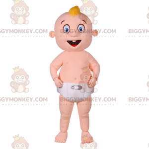 Giant Baby BIGGYMONKEY™ Maskottchenkostüm mit Windel -