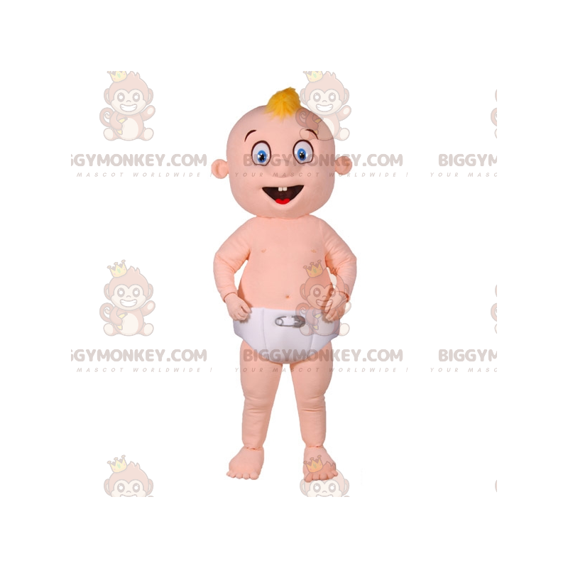 Jätte baby BIGGYMONKEY™ maskotdräkt med blöja - BiggyMonkey Jätte baby BIGGYMONKEY™ maskotdräkt med blöja - BiggyMonkey