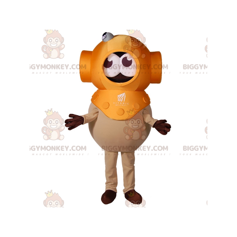 Scuba Diver BIGGYMONKEY™ maskotkostume. Scuba Diver