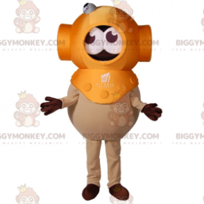 Scuba Diver BIGGYMONKEY™ Maskotdräkt. Scuba Diver BIGGYMONKEY™