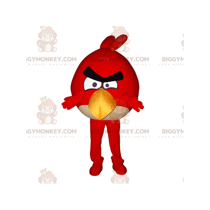 BIGGYMONKEY™ maskotkostume af den berømte røde fugl fra