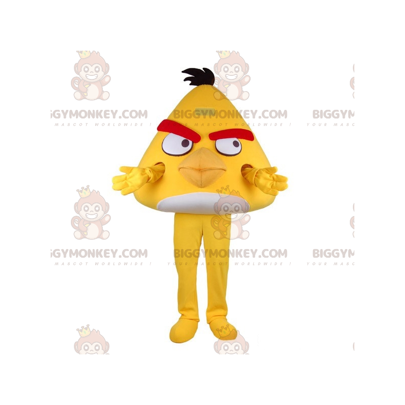 Kostium maskotki BIGGYMONKEY™ przedstawiający słynnego żółtego