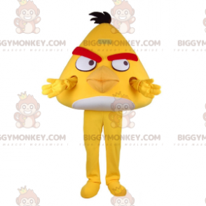 BIGGYMONKEY™ maskotdräkt av den berömda gula fågeln från videospelet Angry Birds - Maskoter kända människor - BiggyMonkey.com