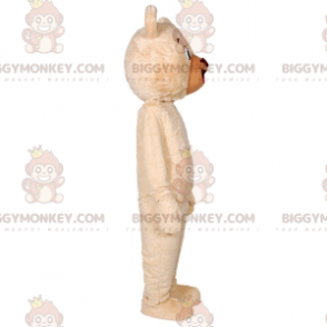Soft and Cute Giant Beige Bear BIGGYMONKEY™ Mascot Costume -