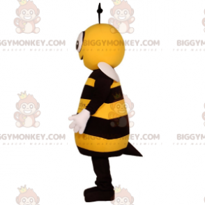 Kostým maskota BIGGYMONKEY™ obří žluté a černé včely. Kostým