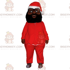 Traje de Mascote BIGGYMONKEY™ Traje de Homem Bronzeado como