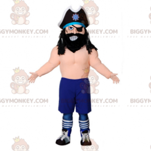 Στολή μασκότ Pirate BIGGYMONKEY™ με μεγάλο καπέλο και μπάλωμα ματιών - Ανθρώπινες Μασκότ - BIGGYMONKEY_06889 - BiggyMonkey.com