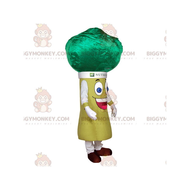 Broccoli Prei Groene Groente BIGGYMONKEY™ Mascottekostuum - Broccoli Prei Groene Groente BIGGYMONKEY™ Mascottekostuum -
