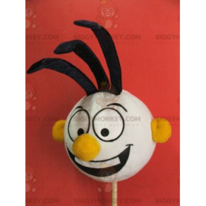 BIGGYMONKEY™ Clown Polka Dot White