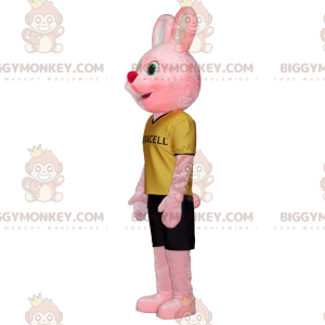 Fantasia de mascote Duracell Pink Bunny BIGGYMONKEY™ –