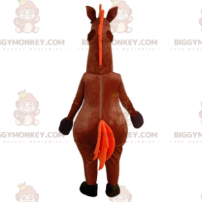Πολύ διασκεδαστική στολή μασκότ BIGGYMONKEY™ καφέ αλόγου. στολή αλόγου - Μασκότ αλόγων - BIGGYMONKEY_06933 - BiggyMonkey.com
