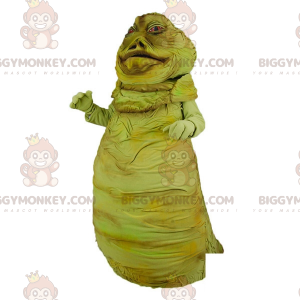 Costume da mascotte BIGGYMONKEY™ mostro verde molto insolito e
