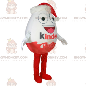 Słynny kostium maskotki marki Kinder z czekoladowym jajkiem