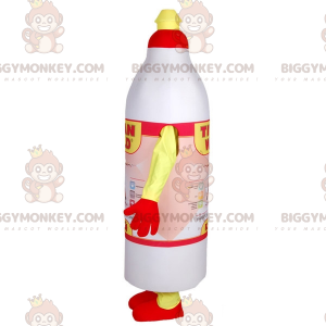 Costume de mascotte BIGGYMONKEY™ de bouteille de colle de la