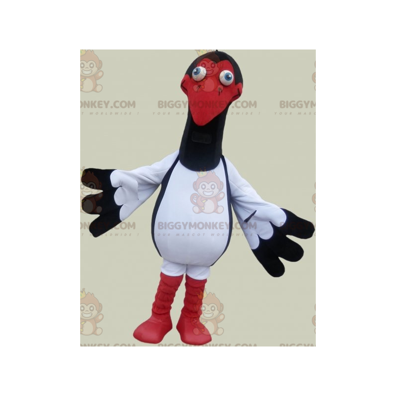 Costume de mascotte BIGGYMONKEY™ de grand oiseau. Costume de Costume de mascotte BIGGYMONKEY™ de grand oiseau. Costume de