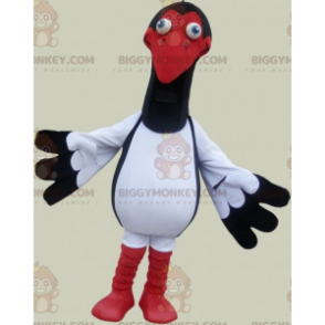 Disfraz de mascota Big Bird BIGGYMONKEY™. Disfraz de mascota