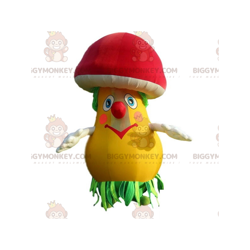 Colorido disfraz de mascota de hongo BIGGYMONKEY™. Disfraz Colorido disfraz de mascota de hongo BIGGYMONKEY™. Disfraz