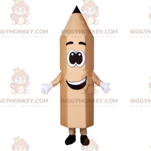 Giant pencil BIGGYMONKEY™ mascot costume. Pen BIGGYMONKEY™