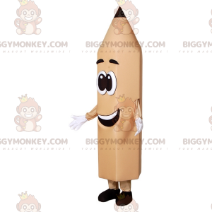 Giant pencil BIGGYMONKEY™ mascot costume. Pen BIGGYMONKEY™