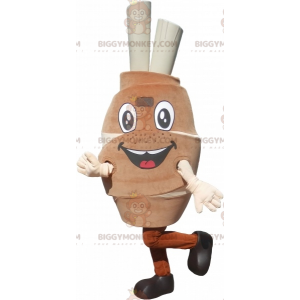 Meat Piece Pork Ribs BIGGYMONKEY™ Mascot Costume -