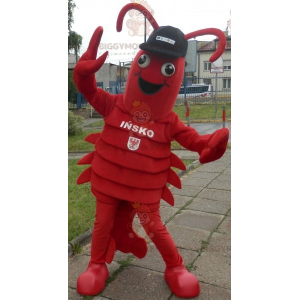 Costume de mascotte BIGGYMONKEY™ de homard. Costume de mascotte