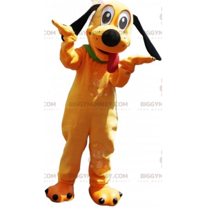 Costume de mascotte BIGGYMONKEY™ de Pluto chien jaune de Disney