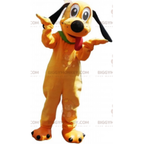 Στολή μασκότ της Disney Famous Yellow Dog Pluto BIGGYMONKEY™ - Μασκότ διάσημων χαρακτήρων - BIGGYMONKEY_06988 - BiggyMonkey.com