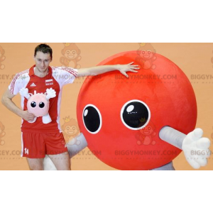 Alien Red Balloon BIGGYMONKEY™ maskottiasu - Biggymonkey.com