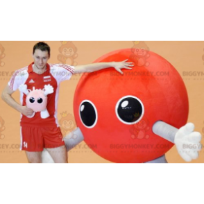 Alien Red Balloon BIGGYMONKEY™ maskottiasu - Biggymonkey.com