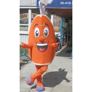 Costume de mascotte BIGGYMONKEY™ de quartier d'orange. Costume