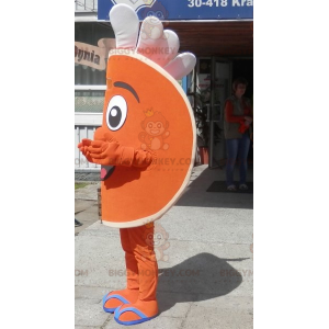 Πορτοκαλί στολή μασκότ BIGGYMONKEY™. Στολή μασκότ Citrus