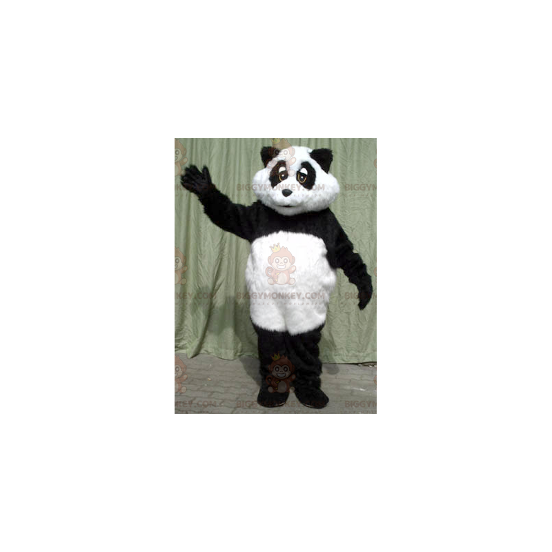 Sort og hvid Panda BIGGYMONKEY™ maskotkostume - Biggymonkey.com