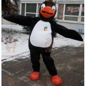 Καφέ και Λευκή Στολή μασκότ Teddy BIGGYMONKEY™ με λοφίο -