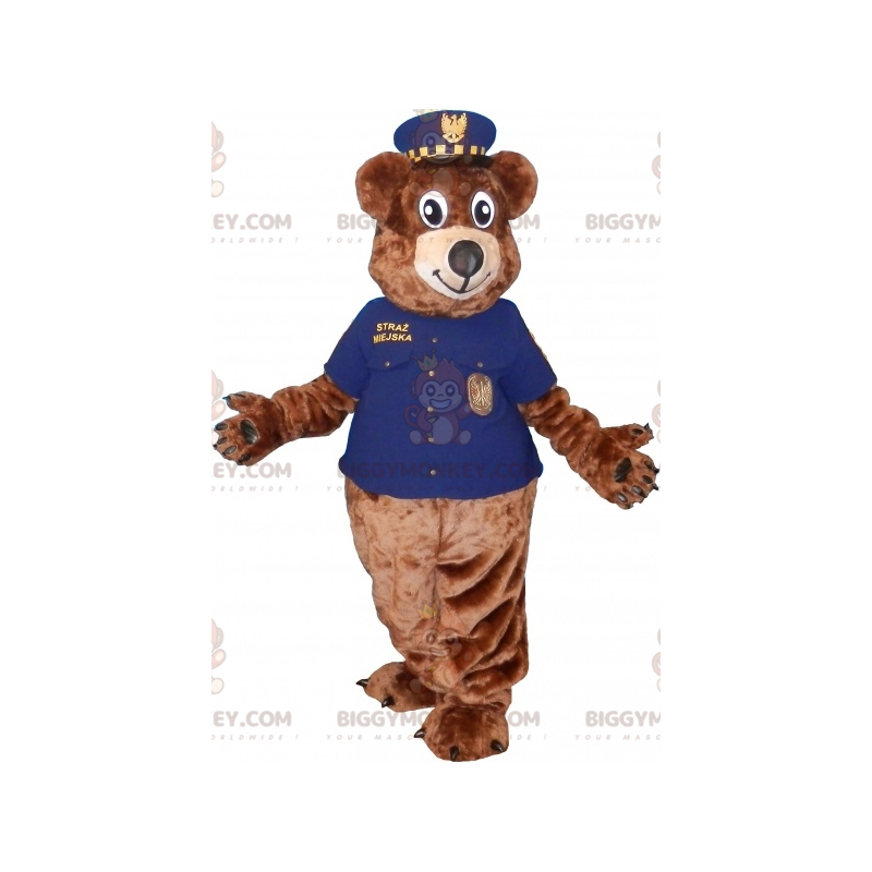 BIGGYMONKEY™ mascottekostuum bruine teddybeer in BIGGYMONKEY™ mascottekostuum bruine teddybeer in