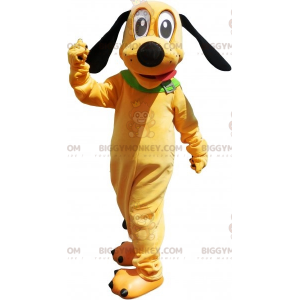Costume de mascotte BIGGYMONKEY™ de Pluto chien jaune de Disney