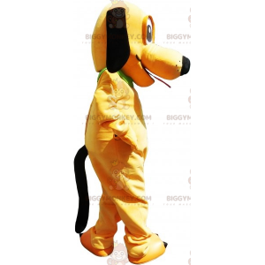 Costume de mascotte BIGGYMONKEY™ de Pluto chien jaune de Disney