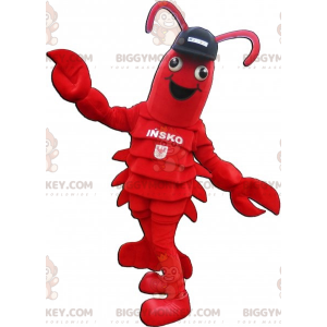 Hummeri BIGGYMONKEY™ maskottiasu. Giant Crawfish BIGGYMONKEY™