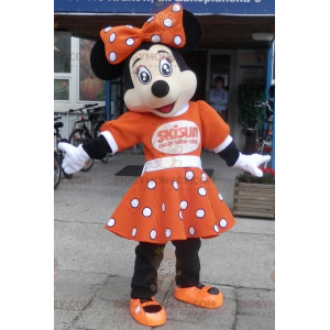 Disney's beroemde Minnie Mouse BIGGYMONKEY™ mascottekostuum.