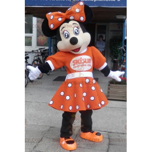 Famoso disfraz de mascota Minnie Mouse BIGGYMONKEY™ de Disney.