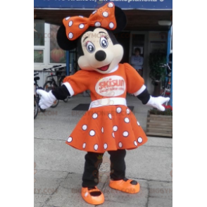 Disneys berühmtes Minnie Mouse BIGGYMONKEY™ Maskottchenkostüm.