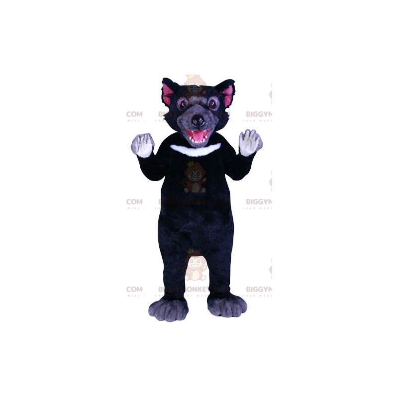 Black and White Tasmanian Devil BIGGYMONKEY™ Mascot Costume -