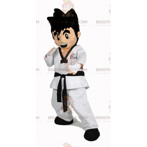 Στολή μασκότ Karateka BIGGYMONKEY™. Στολή μασκότ Karate Boy BIGGYMONKEY™ - Μασκότ για αγόρια και κορίτσια - BiggyMonkey.com
