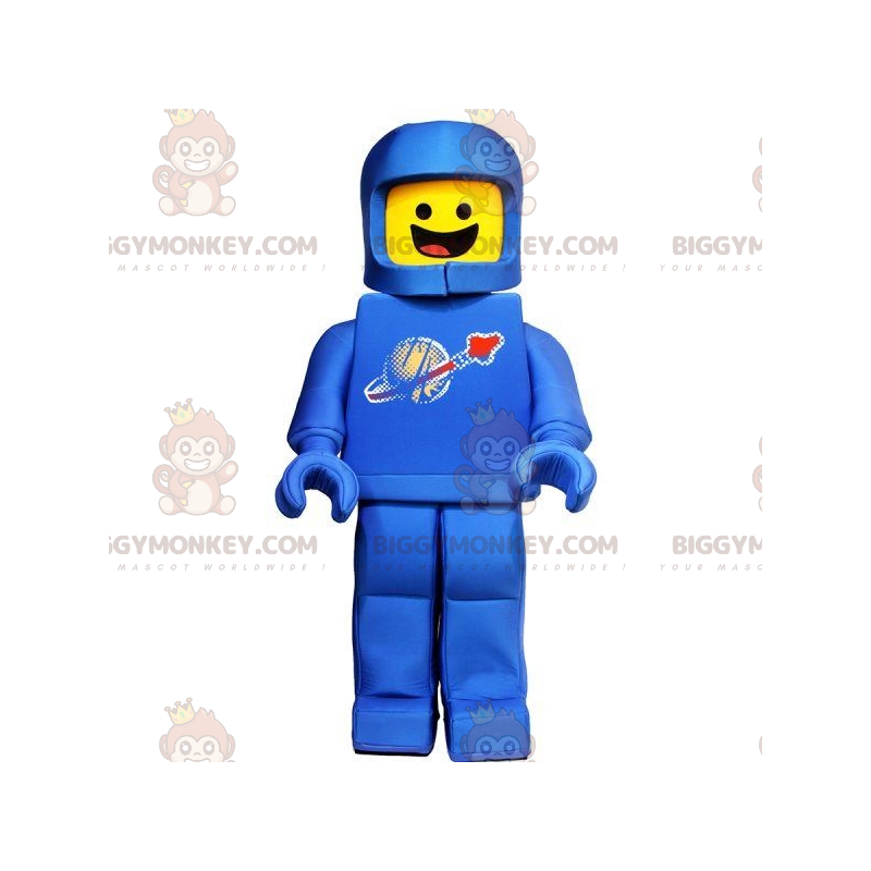 Costume de mascotte BIGGYMONKEY™ de Lego cosmonaute. Costume de