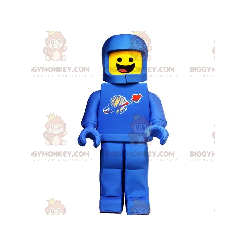 Disfraz de mascota Lego Cosmonaut BIGGYMONKEY™. Tamaño L (175-180 CM)