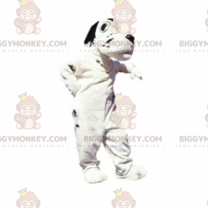 White and Black Dog BIGGYMONKEY™ Mascot Costume. Dalmatian