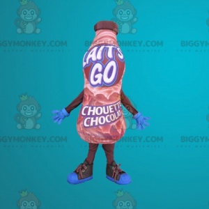 Costume de mascotte BIGGYMONKEY™ de bouteille géante de boisson