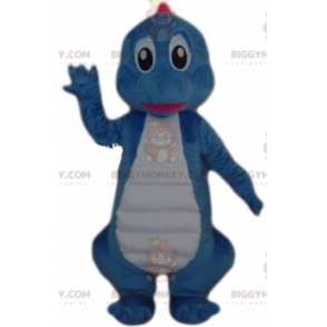 Riesiger blau-weißer Dinosaurier BIGGYMONKEY™